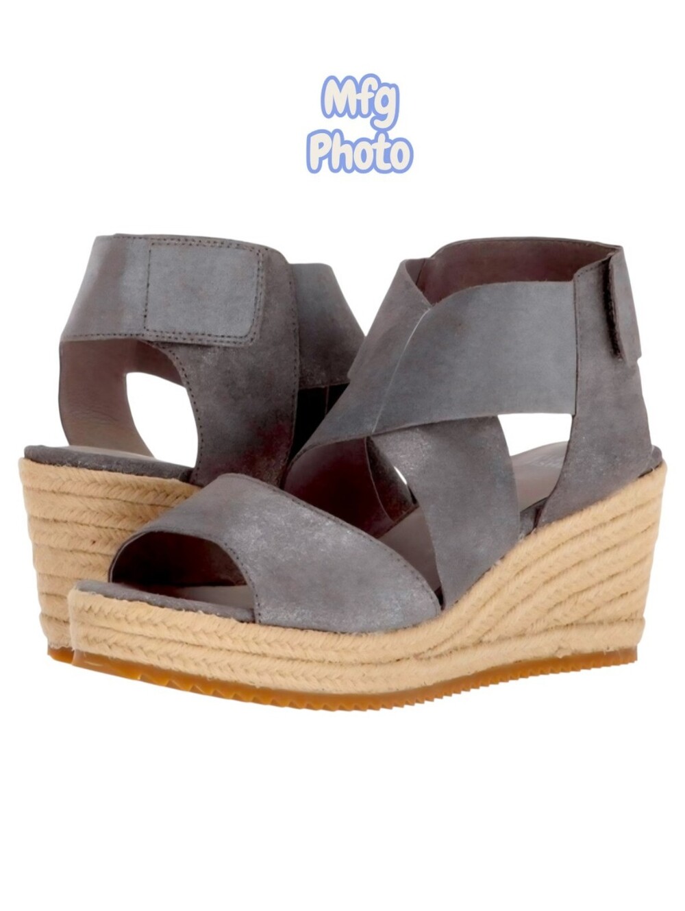 NWB Eileen Fisher Willow Wedge Espadrille, Womens 9.5